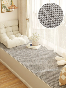 Four Seasons Universal Washable Waterproof Luxury Jute Window Seat Pad