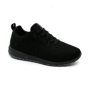 AND sepatu sneakers anak TK SD SMP Black White sepatu anak santai trend fashion