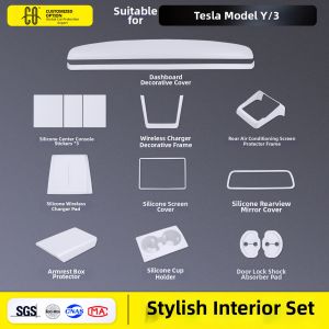 CO | Tesla Model Suitable Silicone Protection Sticker
