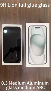 Tri-Town Tempered Glass For iPhone 11 12 13 14 15 16 Pro Max 7 8 Plus X XR XS Max Full Cover Screen Protector