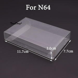 5/20PCS Clear Transparent Game Cartridge Box Case Games Plastic PET Protector for N64 NES SNES for PS5 PS4 PS3 GB GBA GBC Switch