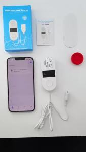 Tuya WiFi Water Leak Sensor Zigbee 130DB Loud Alarm Smart Life APP Notification Wireless Water Flood Leak Detector Home Security