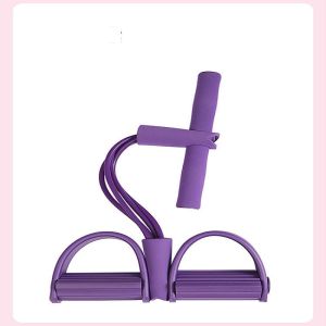 Dụng Cụ Căng Dây Kháng Lực 4 Cấp Độ Với Tay Cầm Chống Trượt Dành Cho Tập Thể Dục Tại Nhà Tập Cơ Bụng Tập Yoga