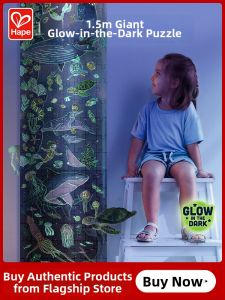Hape | Night Light Jigsaw Puzzle Educational Toy for Children Over 6 Years Old