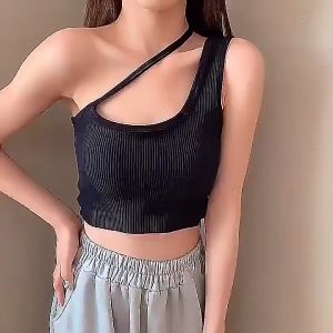 Summer Oblique Shoulder Strap Beauty Back Underwear Casual All-match Camisole One-piece Base Wrap Breast Tube Top