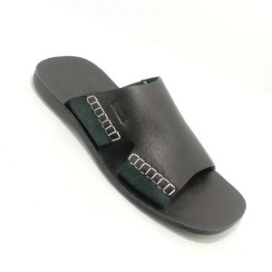 POWELL sandal pria 100% kulit sapi full alas dilapisi kulit sandal slop kulit terbaru