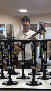 OML BRONG 230PSI สายลม+แกนสูบใหญ่ 2 ฝั่ง ปั๊มลมจักรยาน ยินดีคืนเงิน รับประกันสินค้า