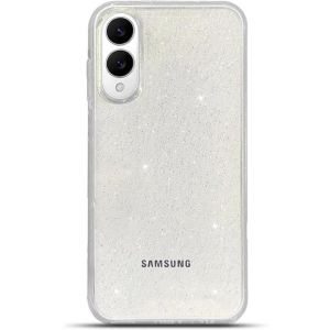 Glitter Clear Case For Samsung Galaxy S25 Edge S26 Ultra S24 Plus S23 FE S22 S21 A56 5G A36 A16 A06 A26 A55 A35 A25 Phone Cover