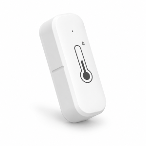 Tuya Temperature and Humidity Sensor with Wi-Fi Connectivity: Accurately Monitors Indoor Temperature and Supports Voice Control