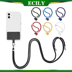 Ecily phổ điều chỉnh dây buộc điện thoại di động với dây đeo cổ dây buộc điện thoại di động với dây chống mất phụ kiện điện thoại di động thẻ cố định cho người cao tuổi