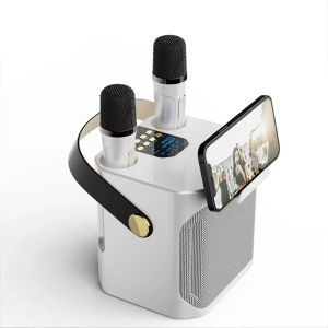 Powerful Karaoke Bluetooth Speaker With Microphone Portable Sound Box Music Wireless Subwoofer Machine High Power Caixa De Som
