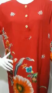 LD 20 KUB | DASTER PANJANG KENCANA UNGU LABEL BIRU | LongDress Wanita Lengan Panjang Busui // BISA COD