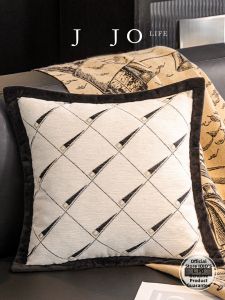Luxurious Living Room Sofa Pillow Student Dormitory Cushion JOJOS L. PD Noisy Square Cotton Inner Core Home Decorative Pillow