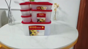 Z-Gadget⚡Airtight Stackable Tupperware Food Storage Container with Lid Good Keeper 10-Piece/Set Stackable Food Storage Container Set with Lids - Space-Saving Leak-Resistant Airtight Seal