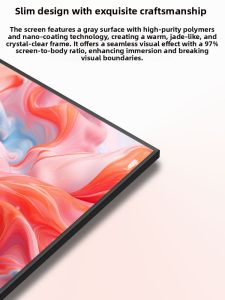 Yitao Integrated Hard Screen Projector Screen Ultra-narrow Edge Home Cinema 100/120 Inch 16:9 Frame Projection Machine Screen