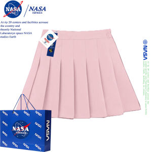 NASA Collaborative Princess Skirt for Girls A-Line Mini Skirt Pleated Half-length Spring Summer New Style Childrens Clothing