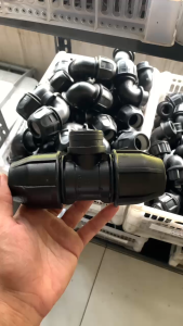 Fitting Pipa HDPE Female Tee/ Tee Drat Dalem HDPE 25 MM X 3/4 INCH