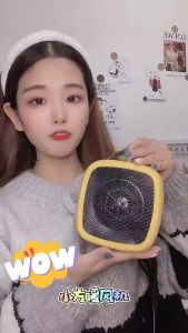 Mini Electric Heater Portable Home Heating Fan Low Noise for Home Bedroom Office Desktop