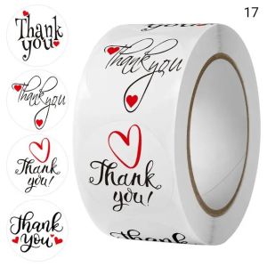 100 pcs Sticker Stiker Thank You Terima Kasih Terimakasih Thanks 1 Roll Aesthetic Karakter Lucu 500 50 Lembar - Motif 7 17 27 37 47 77 87 97