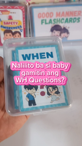 Educational "WH" Questions Flashcards for Toddlers - Interactive Learning Toy for Ages 2-3 Years