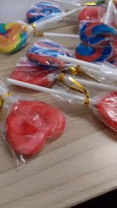 Love Shape Heart Lollipop in a Jar MR HE