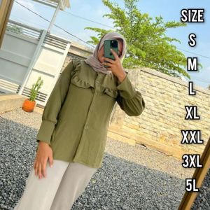 Blouse Wanita Terbaru Ukuran S M L XL XXL XXXL 5XL UCI Blouse Bisa COD