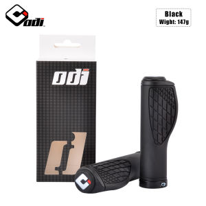 Odi Bicycle Handlebar Grips Silicone 22.2mm Anti-slip Mountain Bike Handle with Lock Ring Fit for Brompton MTB BMX Folding Bike