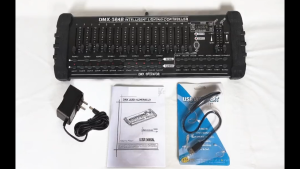 384 Channel DMX Controller Console DMX384B with Gooseneck Lamp for DJ Club Disco Stage Par Light Control