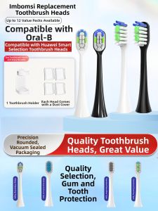 Huawei Intelligent Selection Lebooo HiLink Electric Toothbrush Head Compatible with Imbomsi LBT203532 Deep Cleaning Adult Hardness
