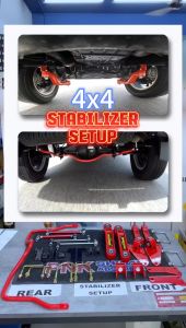 Stabilizer Setup Front Balance Arm Anti Roll Bar Toyota Hilux Accessories Ford Ranger accessories Nissan Navara accessories Mitsubishi Triton accessories Isuzu Dmax accessories Navara Pro4x Anti Sway Bar Stabilizer Bar