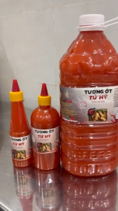 Tương ớt Tứ Hỷ Bình PET 5kg 1kg 500g 250g