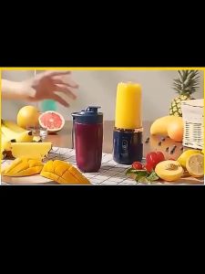 เครื่องจ่ายน้ำผลไม้ USB เครื่องปั่นผลไม้แบบพกพาไฟฟ้าเครื่องจ่ายน้ำผลไม้ในครัวเรือนมัลติฟังก์ชั่ถ้วยผสมเครื่องจ่ายน้ำผลไม้