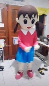 Kostum maskot badut shizuka dewasa lucu costume karnaval