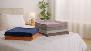 Ultra-Soft Polar Fleece Throw Blanket 600g - Quick Dry & Breathable Bed Linen in Multiple Colors