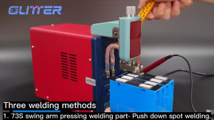 GLITTER 14.5kW Battery Spot Welding Machine Electric Soldering Iron 18650 21700 DIY Battery Assembly Equipment 812A