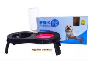 Cat Bowl Dog Bowl Automatic Drinking Water Feeding Double Bowl Spine Cat Food Bowl Food Bowl Rice Bowl Drinking Water
