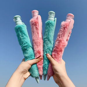 ปากกาบล็อกสุดน่ารัก ทรงสัตว์ประหลาด ปากกาเนื้อยางพาราสำหรับนักเรียน สไตล์การเขียน 1.0 มม. ไม่สามารถลบได้ บรรจุภัณฑ์พื้นฐาน