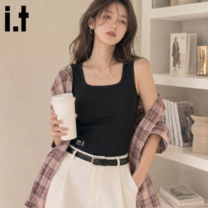 izzue | Summer New U Neck Covering Side Breast Camisole Vest