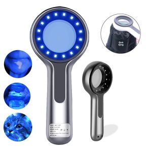 Máy Phân Tích Da Bằng Đèn UV Woods Với Đèn Phóng Đại Để Kiểm Tra Sắc Đẹp Da Mặt Và Phân Tích Chăm Sóc Da Nguồn Sáng Vòng LED Lạnh