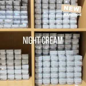Ms Glow Luminous Whitening Night Cream - Acne Night Cream - Ultimate Night Cream - White Cell DNA Cream Malam MSGlow