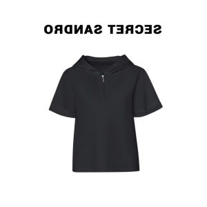 Donna Womens Summer Comfortable Lazy Style Casual Hat Shirt T-shirt High-End Simple Short Sleeve Top Fashion Ladies Tee