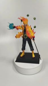 TOPTOY | 22cm Naruto Shippuden Anime Figure AK Uzumaki Naruto Uchiha Sasuke Action Model Pvc Statue Desktop Ornament Collection Toys Gift