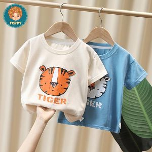 Áo thun cho bé hình con cọp