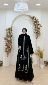 ABAYA HANA V 2 DRESS GAMIS MODE TERBARU TERLARIS BEST SELLER BY ORIGINAL 100%ASLI REAL