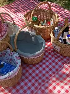 QIAOPIDIANDIAN | Ins-style Hand-woven Rattan Basket