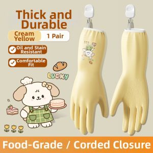 HENGPIN | Waterproof Oil-Resistant Slip-Resistant Durable Thick Dishwashing Gloves
