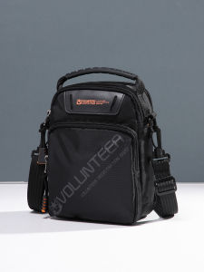 VOLUNTEER | Casual Oxford Cloth Small Crossbody Bag Mens Single Shoulder Canvas Phone Bag Multi-Functional Youth Leisure Handbag