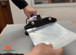 Máy hàn kẹp miệng túi 20cm x 10mm Ruixiang FKR-200 chuyên dụng ép các túi dày - vinh khang shop