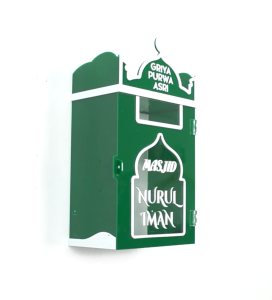 Box Meteran Listrik KM-07 Akrilik Dengan Nomor Rumah