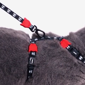 Zee Cat | Cat Harness with Leash | Naturals Hibiscus